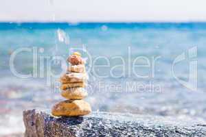 Stones on a beach