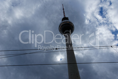 The TV tower at Alexanderplatz Berlin