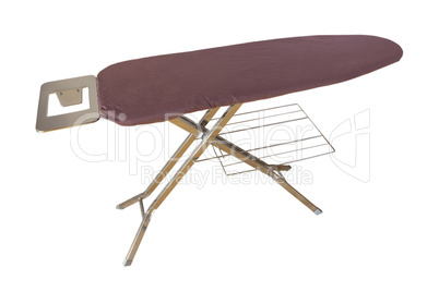 Ironing Board on White