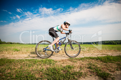 Women on bike