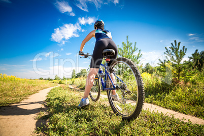 Women on bike