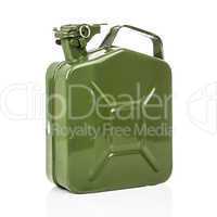 Green jerrycan