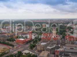 Leipzig aerial view