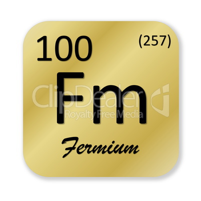 Fermium element