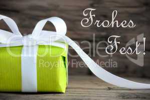 Gift with Frohes Fest