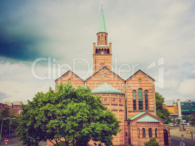 Retro look St Matthauskirche Berlin