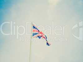 Retro look UK Flag