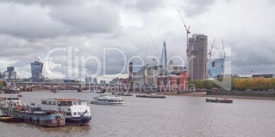 River Thames in London