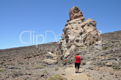 Wandern an den Roques de Garcia, Teneriffa