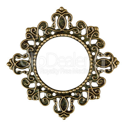 Frame, element for scrapbooking, isolated on a white background,