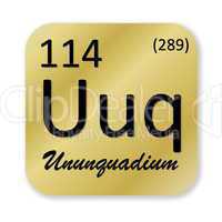 Ununquadium or Flerovium element