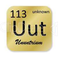 Ununtrium element