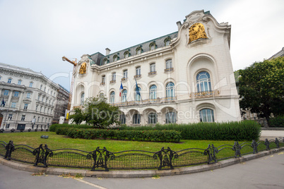 French Embassy building in Vienna city