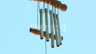 wind chimes in the wind
