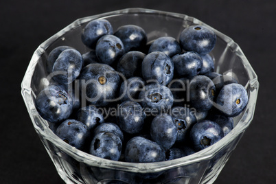 Sweet details of blueberry