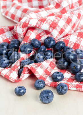 Sweet details of blueberry