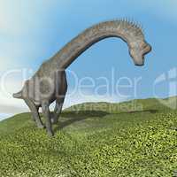 Brachiosaurus dinoasaur - 3D render