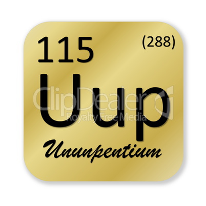Ununpentium element