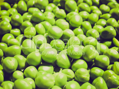 Retro look Peas picture