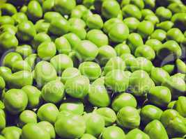 Retro look Peas picture