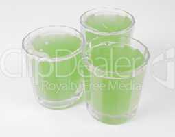 Green apple juice