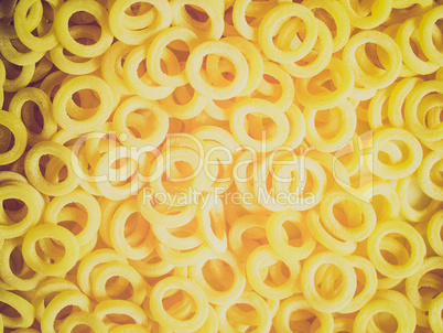 Retro look Pasta picture