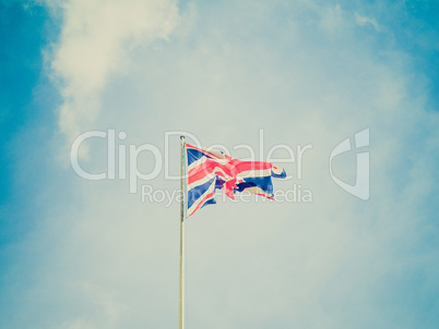 Retro look UK Flag