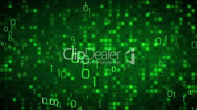 green information technology loopable background