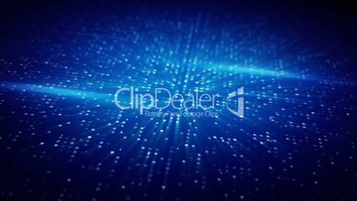blue blinking dots loopable techno background