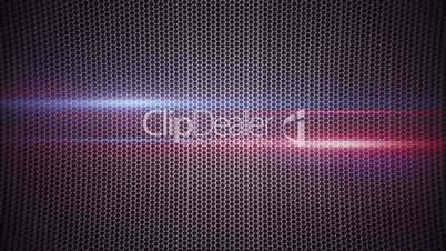 metal mesh and light stripes loopable background