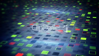 beaming squares loopable techno background