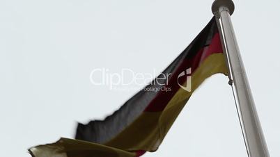 A Europian flag waving on the breeze of the wind