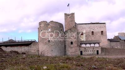 The big old medieval castle