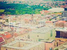 Leipzig aerial view