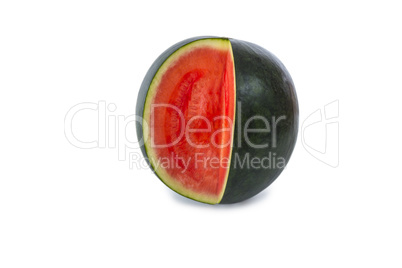 Watermelon missing slice