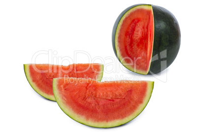 Watermelon and slices