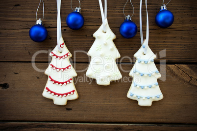 Christmas Decorations as Christmas or Winter Background