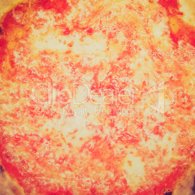 Retro look Pizza Margherita