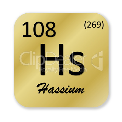 Hassium element
