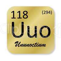 Ununoctium element