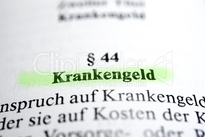 Krankengeld