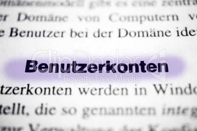 Benutzerkonten