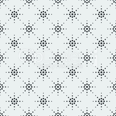 Seamless pattern of symbolic stars