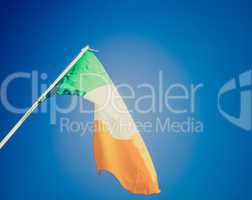 Retro look Irish flag