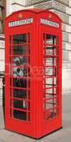 London telephone box