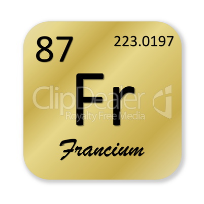 Francium element