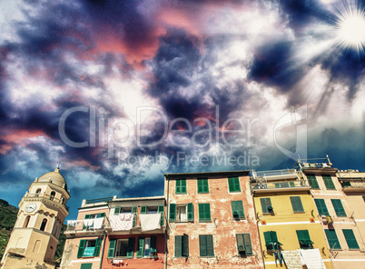 Landscape of Cinque Terre, Italy
