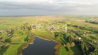 Village with a bird's-eye view