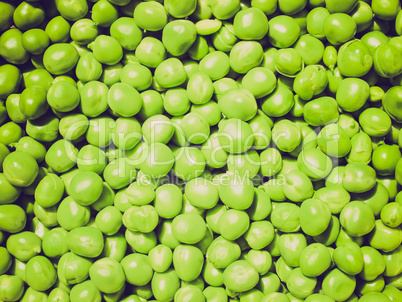 Retro look Peas