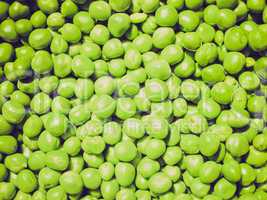 Retro look Peas